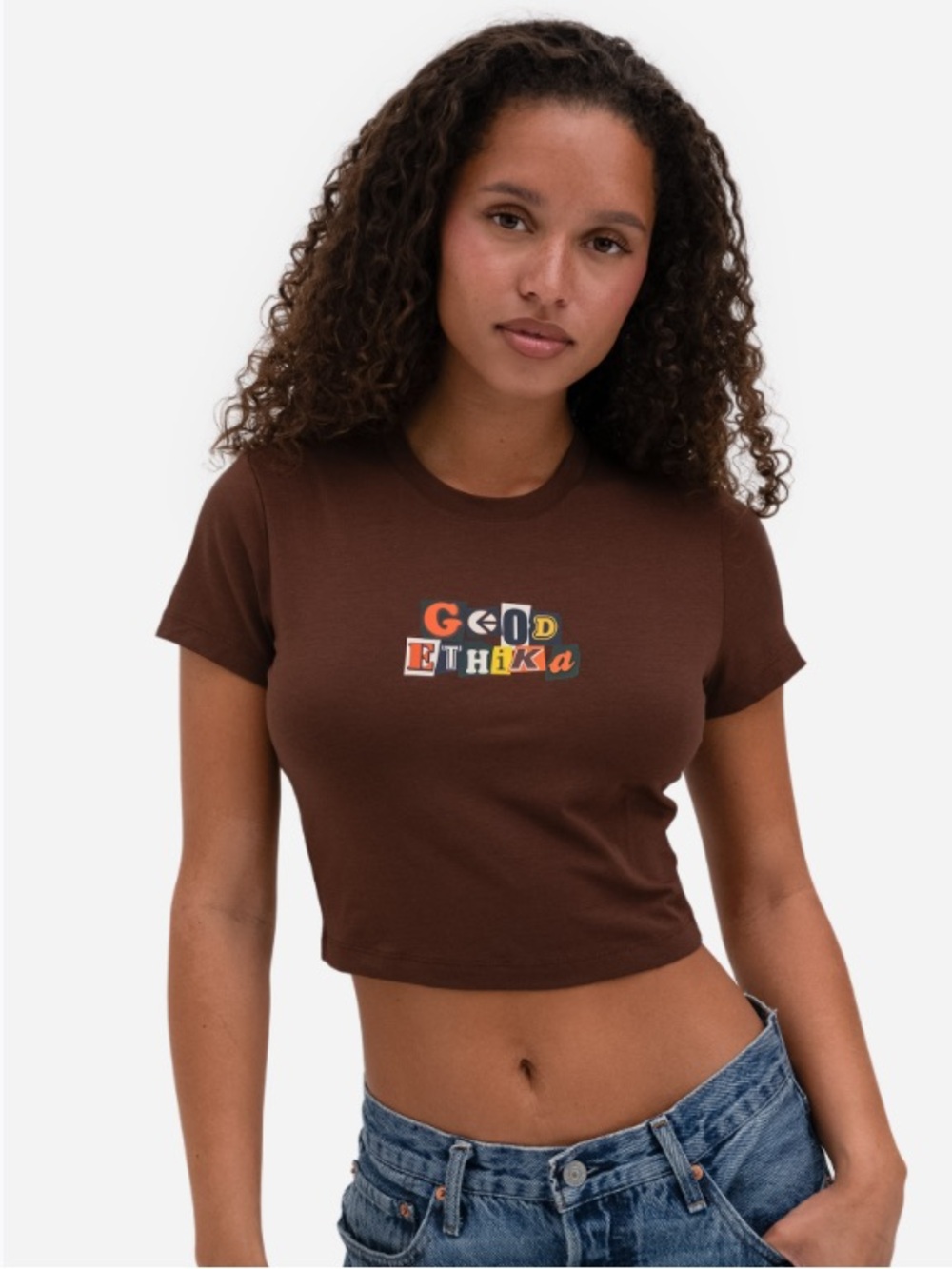 Ethika Fitted Cropped T-shirt